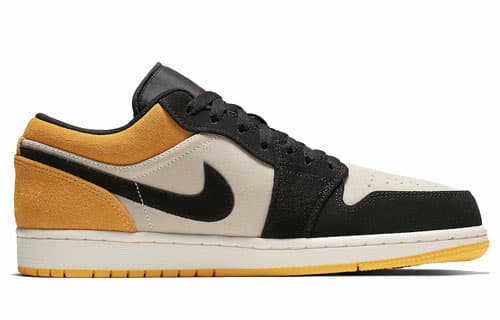 JORDAN 1 Low Sail University Gold Black 4