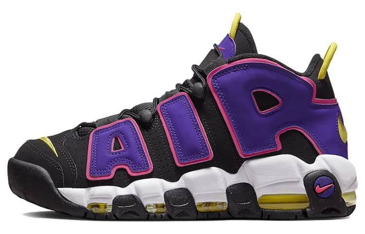 Nike Air More Uptempo 96 Black Court Purple 2