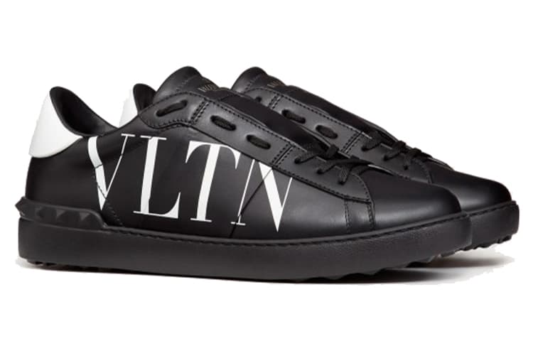 Valentino Women's Open Low 'Logo Print - Black' 3