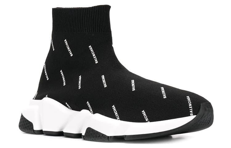 Balenciaga Speed Trainer 'Black White' Women's 4