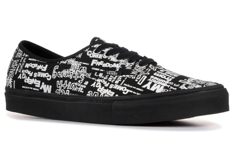 Vans Authentic Comme Des Garcons Black Message 5