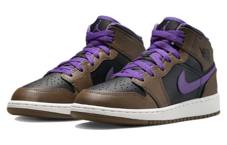 JORDAN 1 Mid Purple Mocha 6