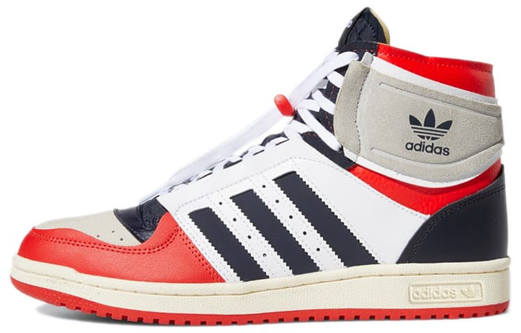Top Ten Adidas Originals De 'White Legend Ink Red'