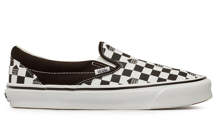 Vans Ua Og Classic Slip On Lx Dover Street Market Checkerboard 4