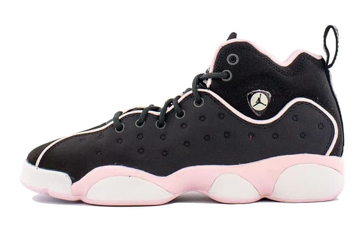 Air Jordan Jumpman Team 2 'Black Pink Foam' GS 2