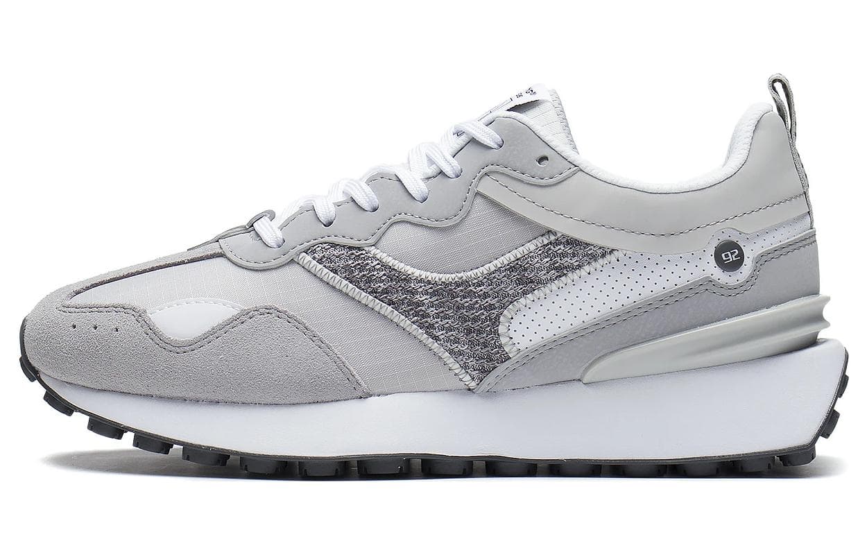 LiNing Anti-Slip And Wear-Resistant Breathable Low-Top Sports Casual Shoes Women's Gray