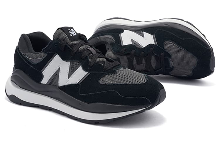 New Balance 57/40 Black Grey White 6