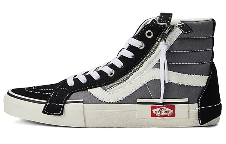 Vans Sk8 Hi Reissue Cap Cap Grey Black 2