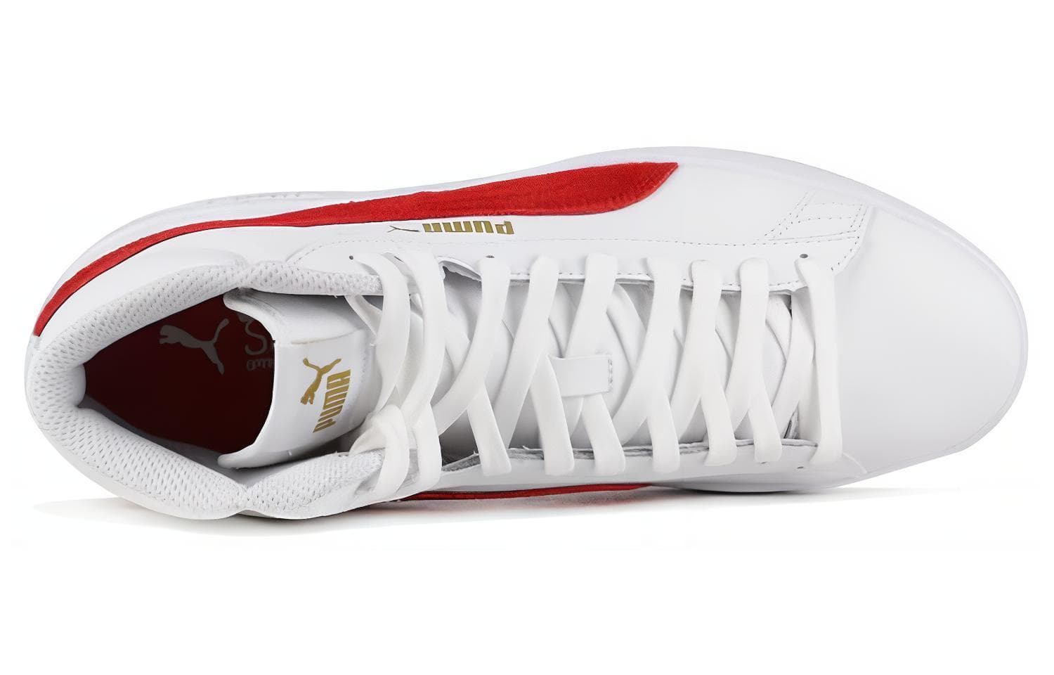 PUMA Serve Pro Lite Mid 'White High Risk Red' 6