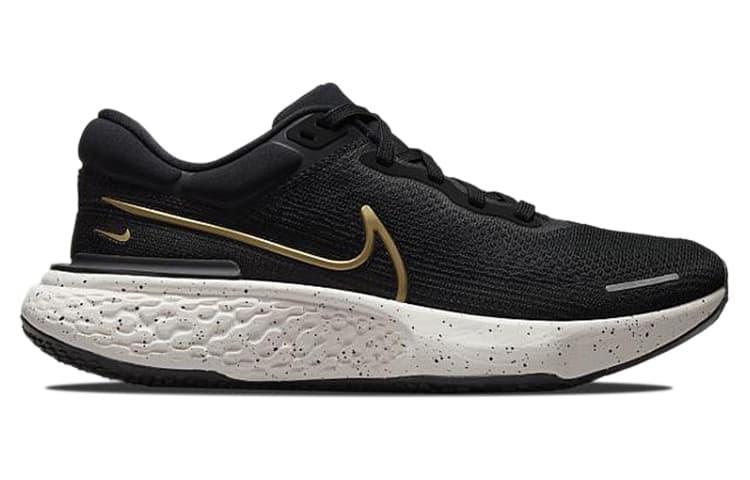 Nike ZoomX Invincible Run Flyknit Black Metallic Gold 4