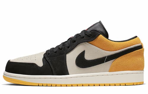 JORDAN 1 Low Sail University Gold Black 2