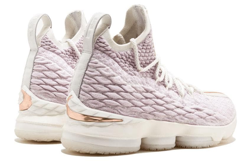 Nike LeBron 15 Performance Kith Rose Gold 6
