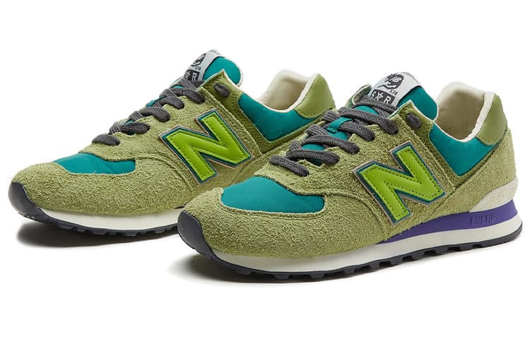 New Balance 574 Stray Rats Green 5