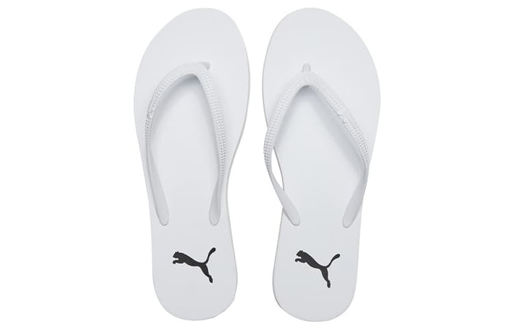 PUMA First Flip Slide White Women's 6