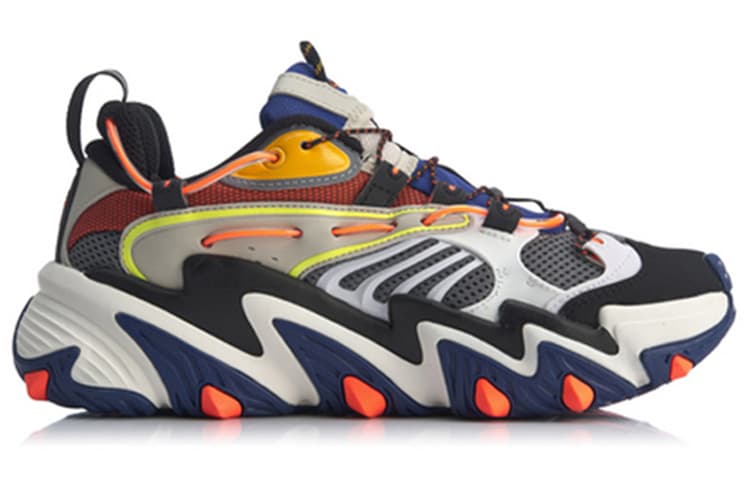 LiNing X-Claw Cat Paw Cushioning Anti-Slip And Wear-Resistant Low-Top Sports Casual Shoes Men's Iron Asphalt Gray 3
