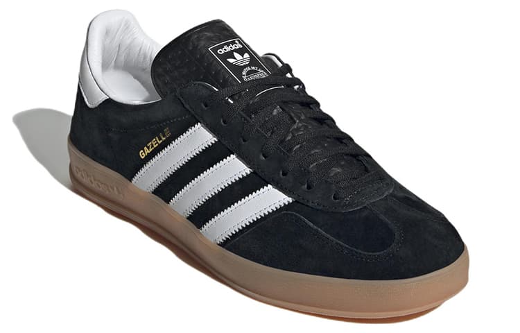 Adidas Originals Gazelle Black White Gum 5