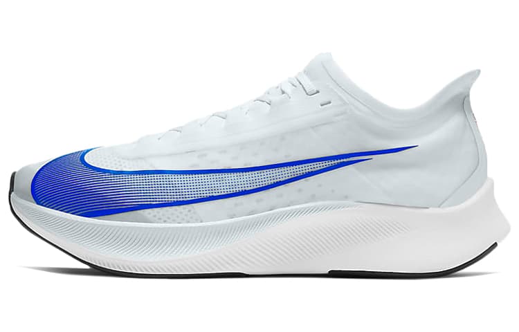 Nike Zoom Fly 3 Pure Platinum Crimson 2