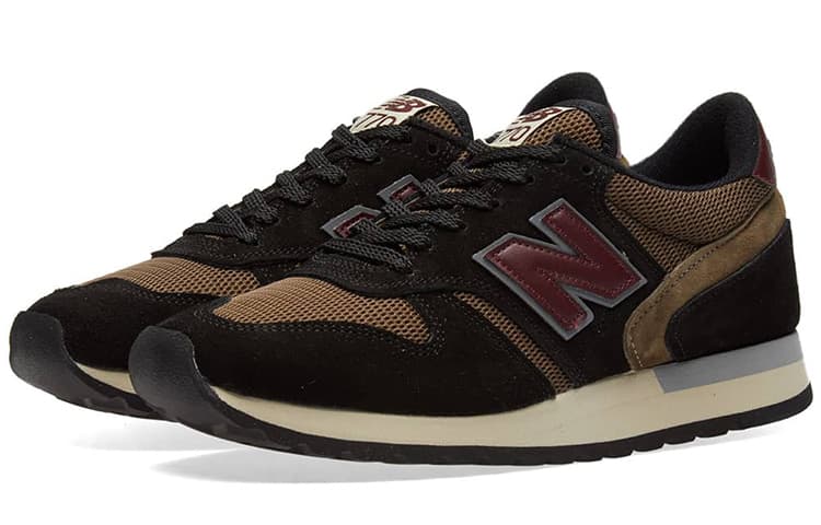 New Balance 770 Series Low Tops Retro Black Brown 4