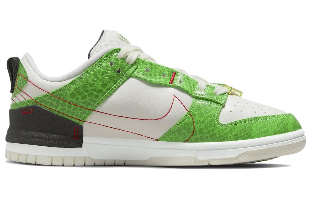 Nike Dunk Low Disrupt 2 Just Do It Snakeskin Green Women's 3
