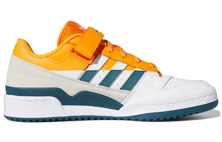 Adidas Forum Low Premium 'White Crew Orange Teal' 4