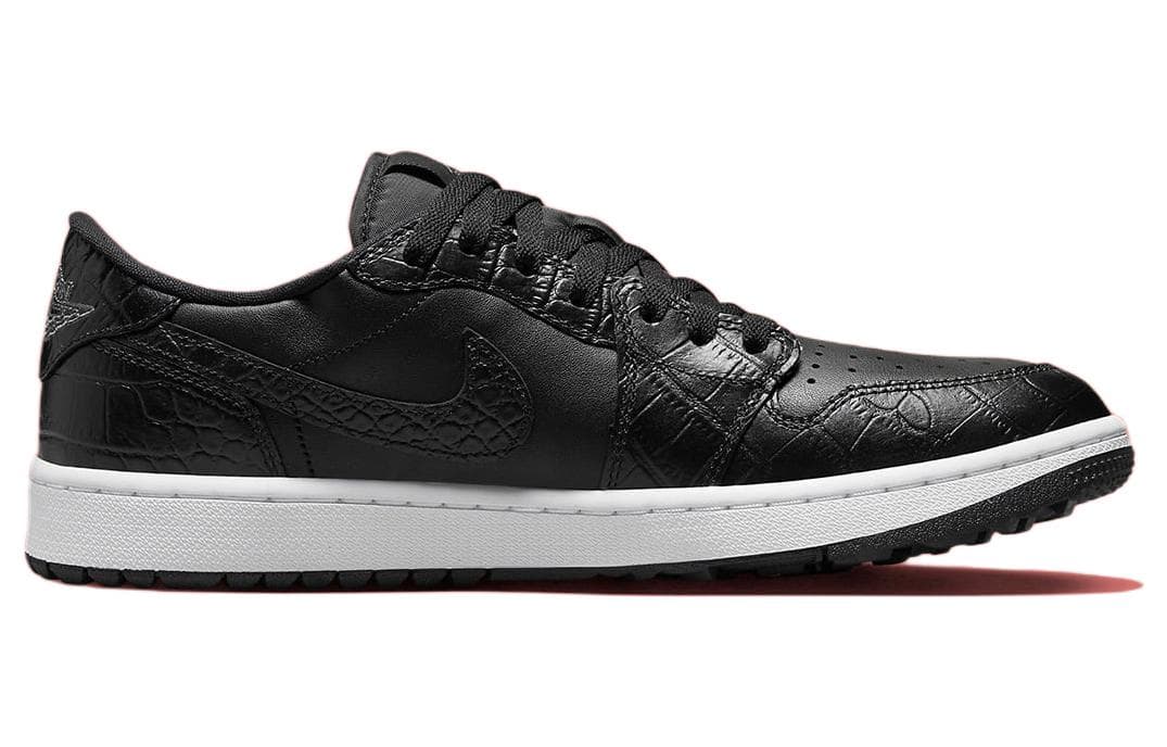 JORDAN 1 Retro Low Golf Black Croc 3