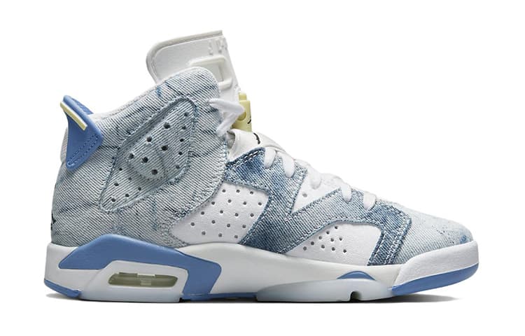 Jordan 6 Retro Washed Denim 2022 GS 4