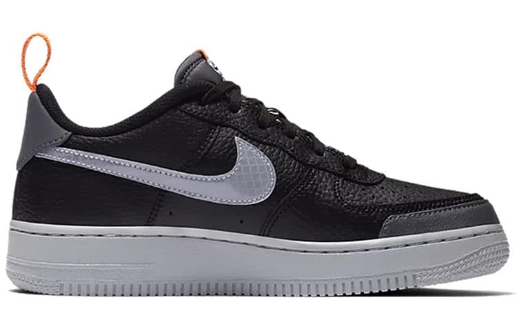 Nike Air Force 1 Low LV8 Under Construction Black GS 3