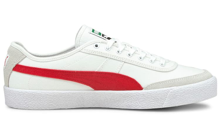 PUMA Oslo Vulc Cvs Casual Shoes White/Red 3