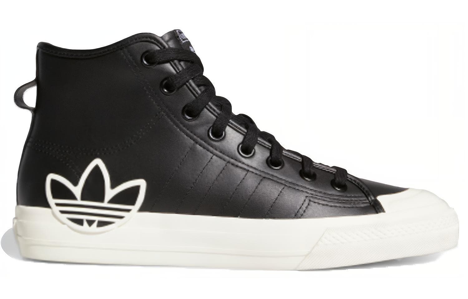 Adidas Originals Nizza Hi Rf 'Black White' 4