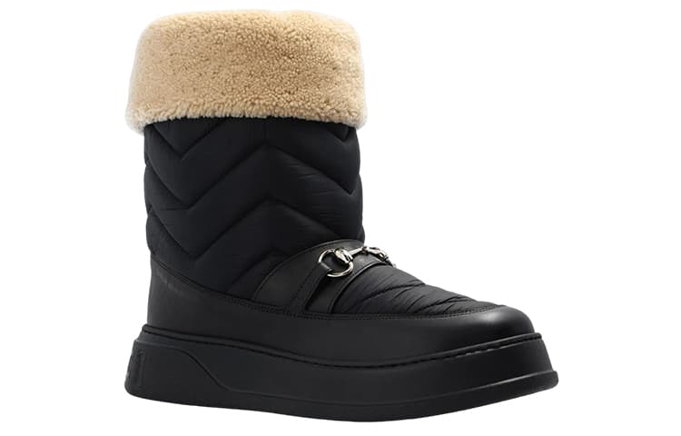 GUCCI Ankle Boots Men Black 3