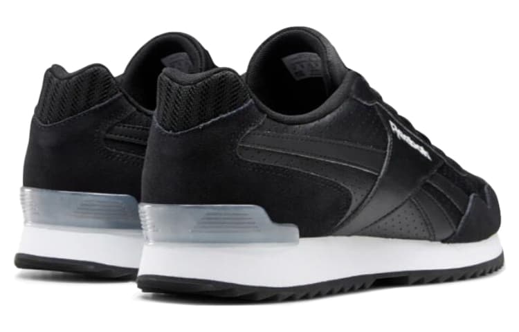 Reebok Royal Glide Ripple Clip Sport Shoes Black 6