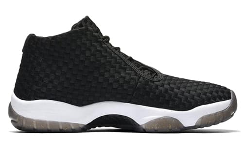 JORDAN Future Black White Gold 4