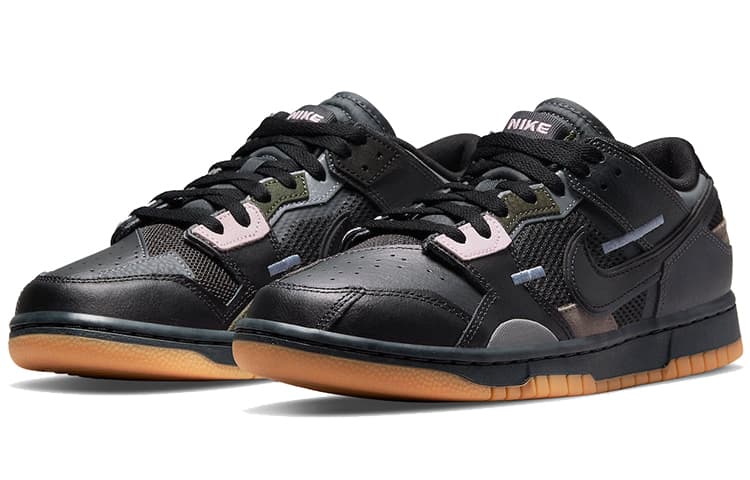 Nike Dunk Low Scrap Black Gum 6