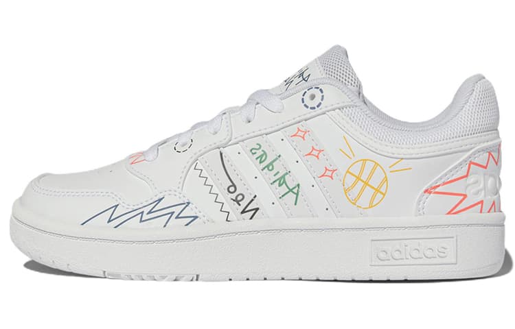 Adidas Neo Hoops 3.0 Shoes 'White Muti Color' Women's