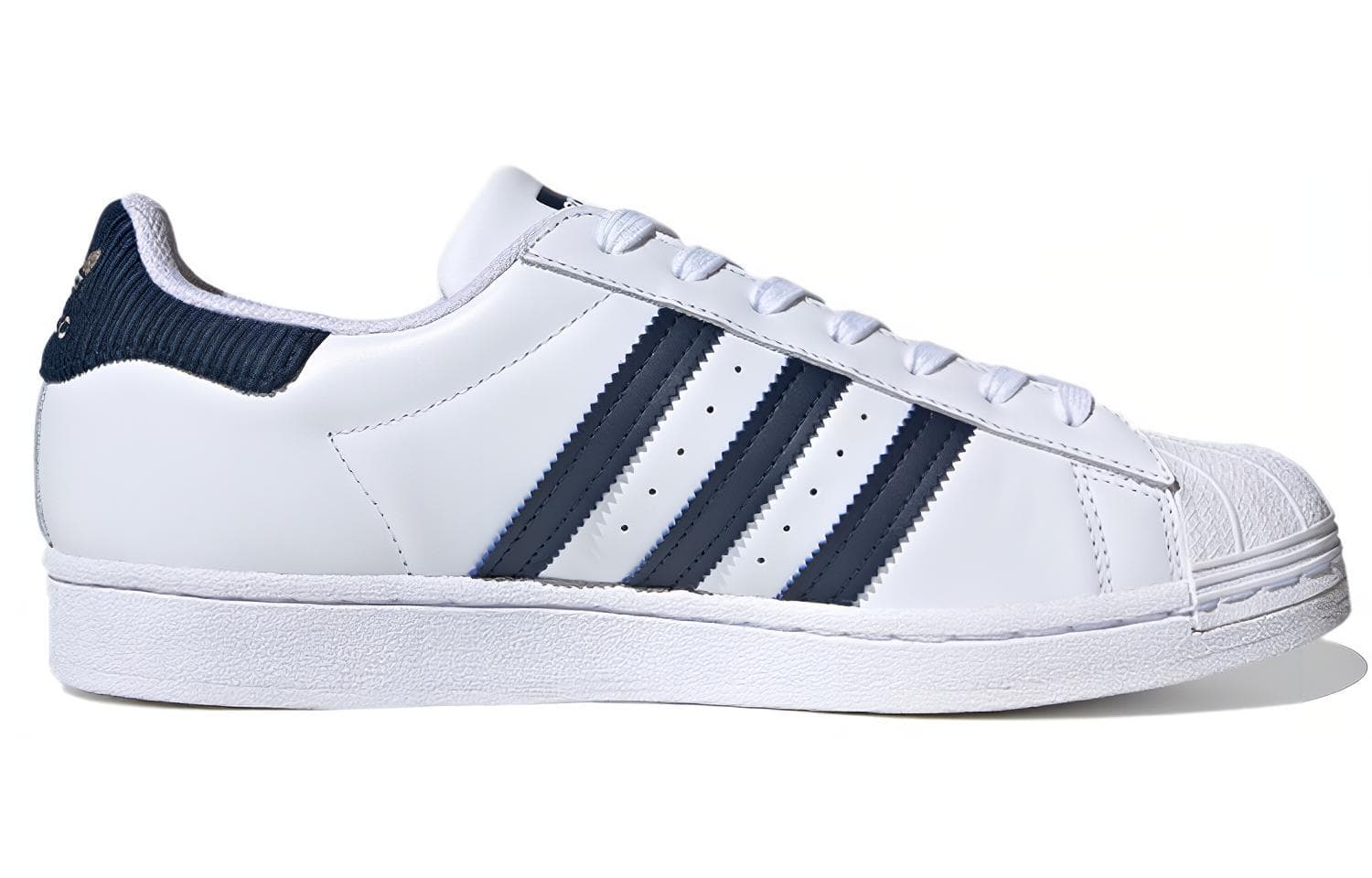 Adidas Originals Superstar Shoes 'Cloud White Navy Blue' 4