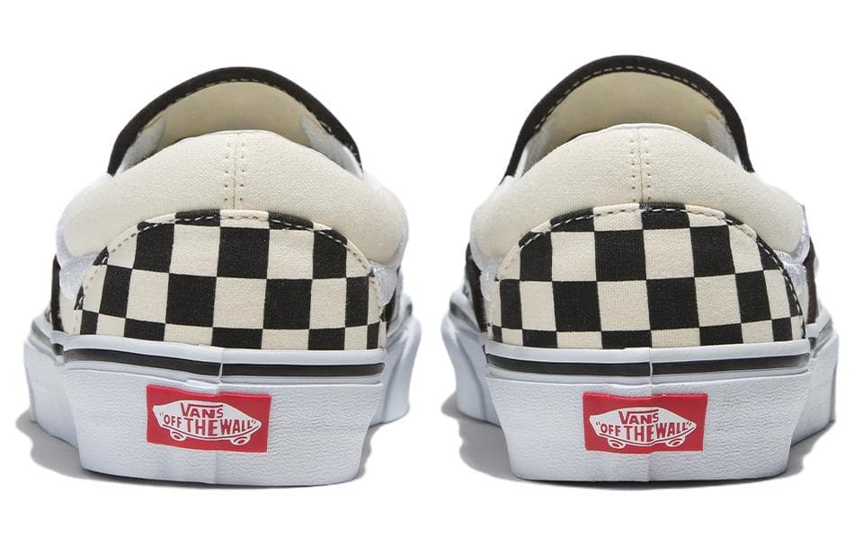 Slip-On Classic Vans 138 'Sidestripe - Black Checkerboard' 6