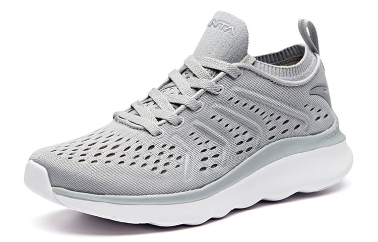 ANTA Casual Shoes Women's Low-Top Misty Gray 4