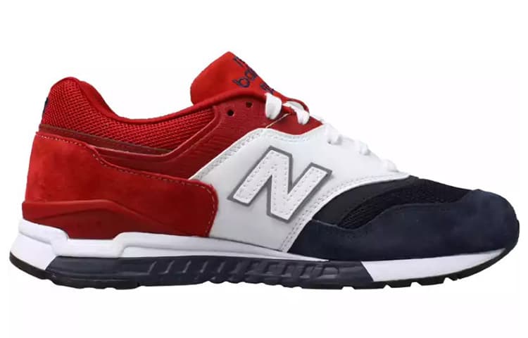 New Balance e 997H Series Low Top Red/White/Blue 3