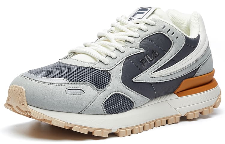 FILA Rambler Retro Running Shoes Grey/Brown 3