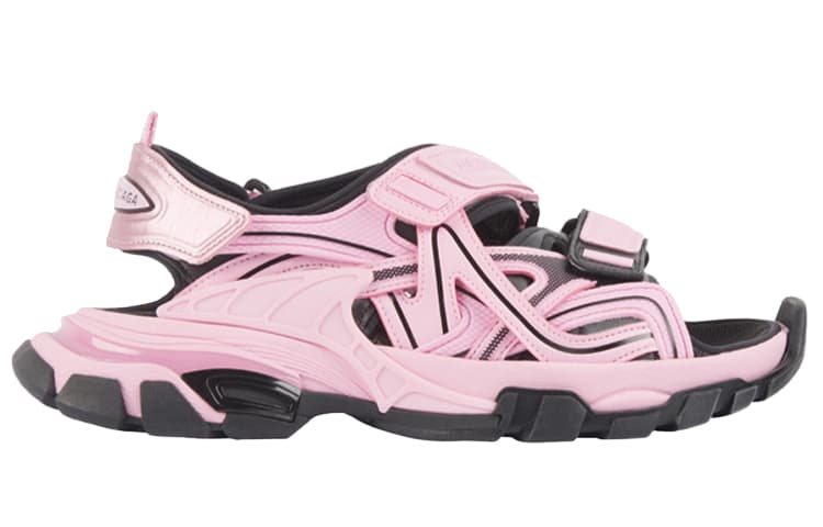 Balenciaga Track Sandal Neon Pink Women's 3