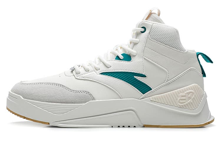 Anta Life Collection Wear-resistant And Lightweight Low-Top Skateboard Shoes Men's White Green