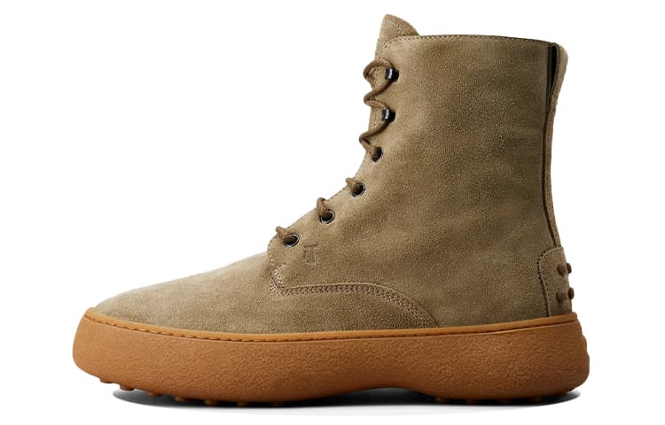 TOD'S Ankle Boots Men Beige Yellow 2