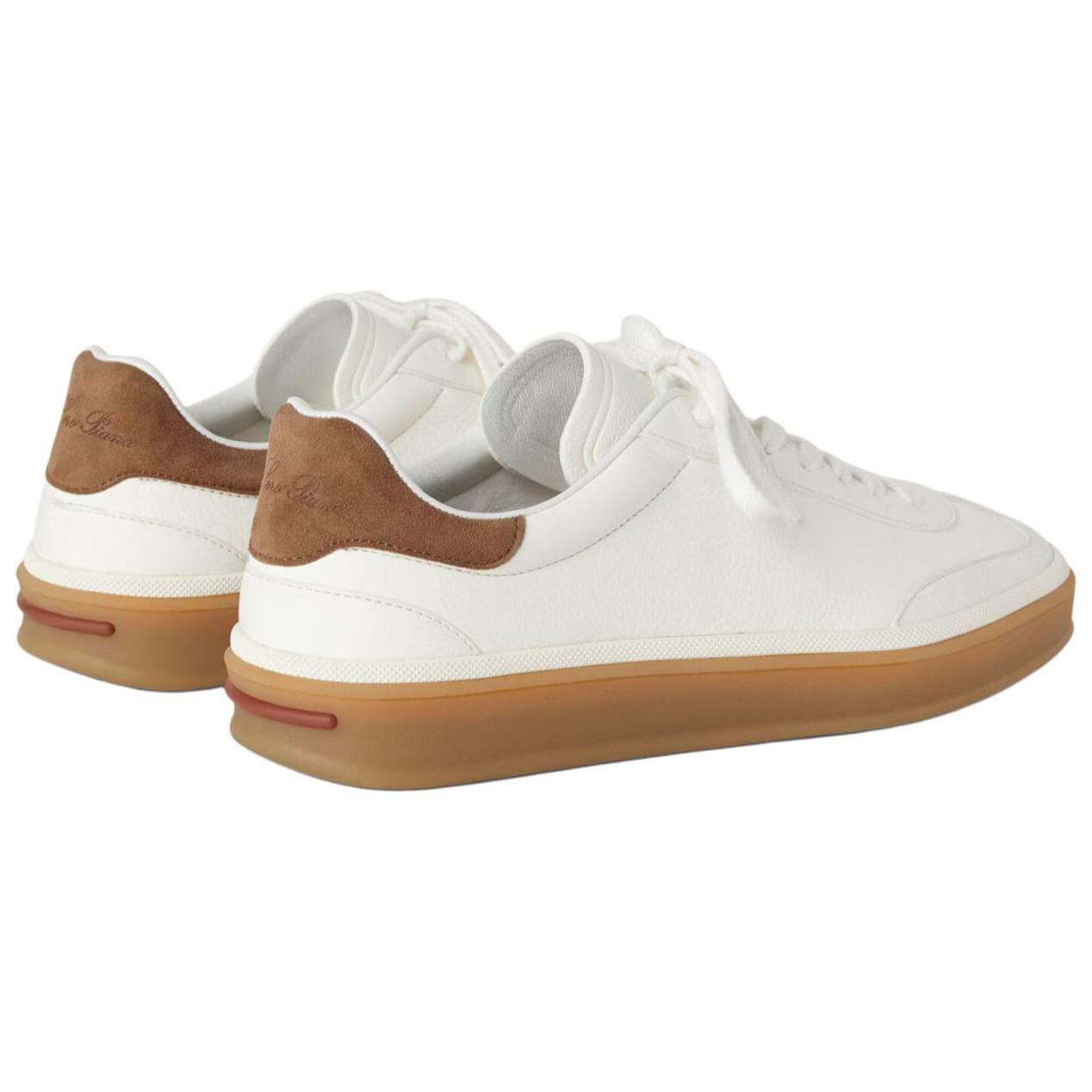 Loro Piana Low-Top Skateboard Shoes Women's White 6