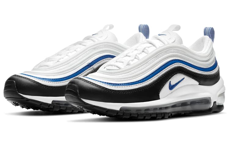 Nike Air Max 97 White Black Signal Blue Women's 6