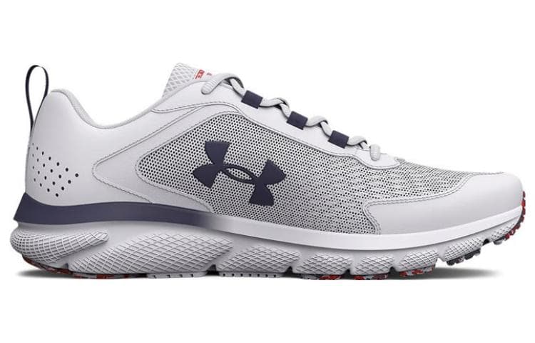 Under Armour Charged Assert 9 Running Shoes 'White Blue' 4