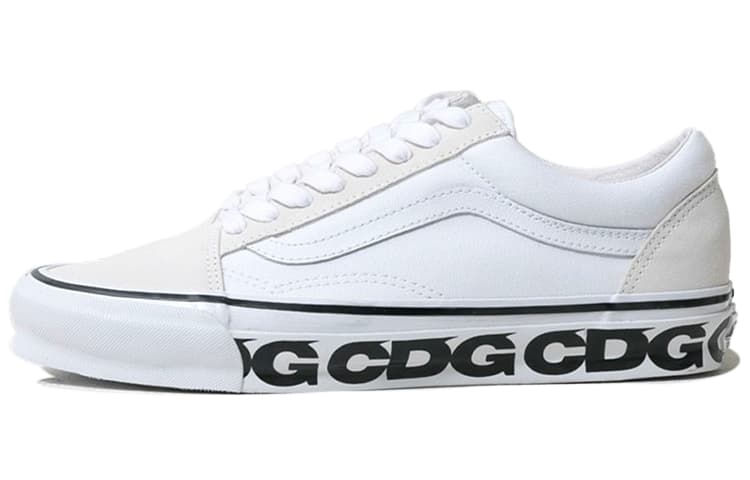 Vans Old Skool Commes Des Garcons White