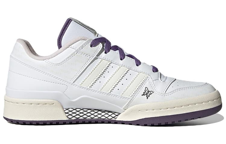 Adidas Originals Forum Low Cl 'White Purple' 4
