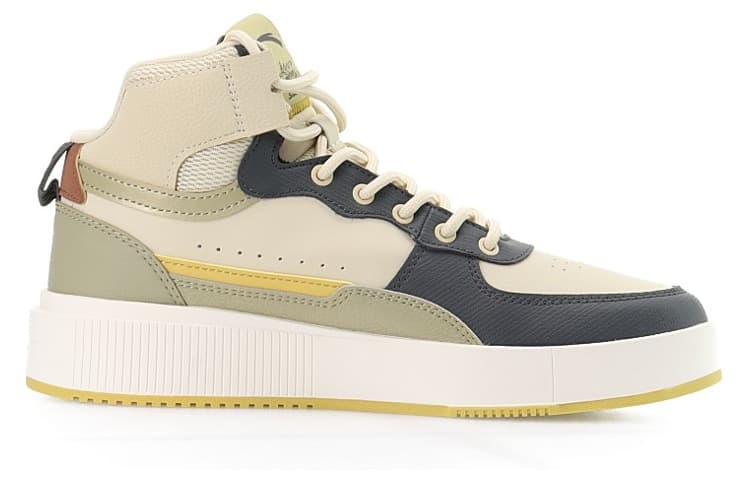 ANTA Skateboard Shoes Men High-Top Beige Yellow-Castle Gray 3