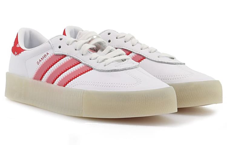 adidas originals Sambarose White Red Women's 5