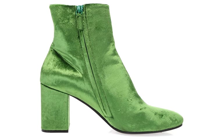 Balenciaga Ville Ankle Boots 'Green' Women's 3